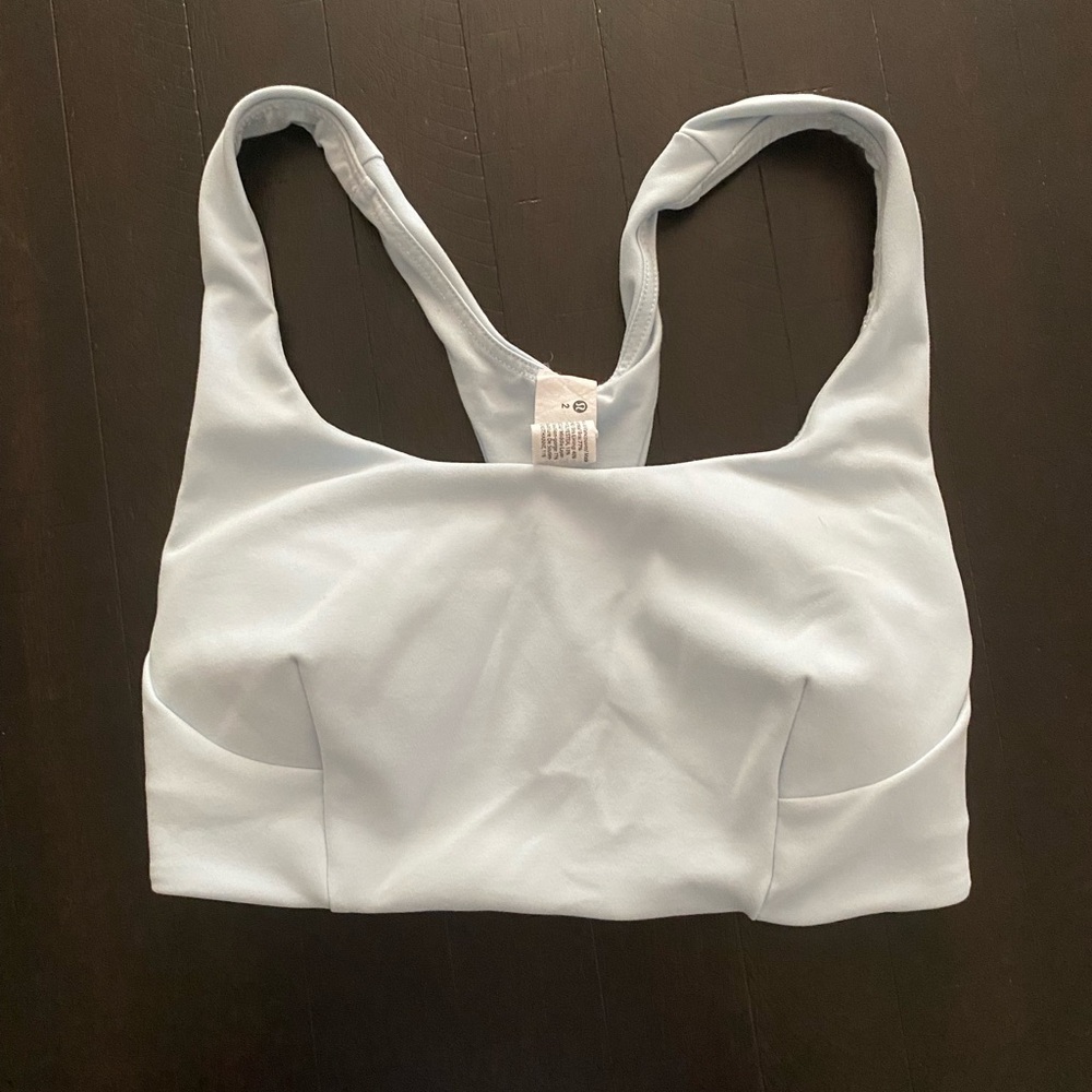 Lululemon Sports Bra Icey Blue
